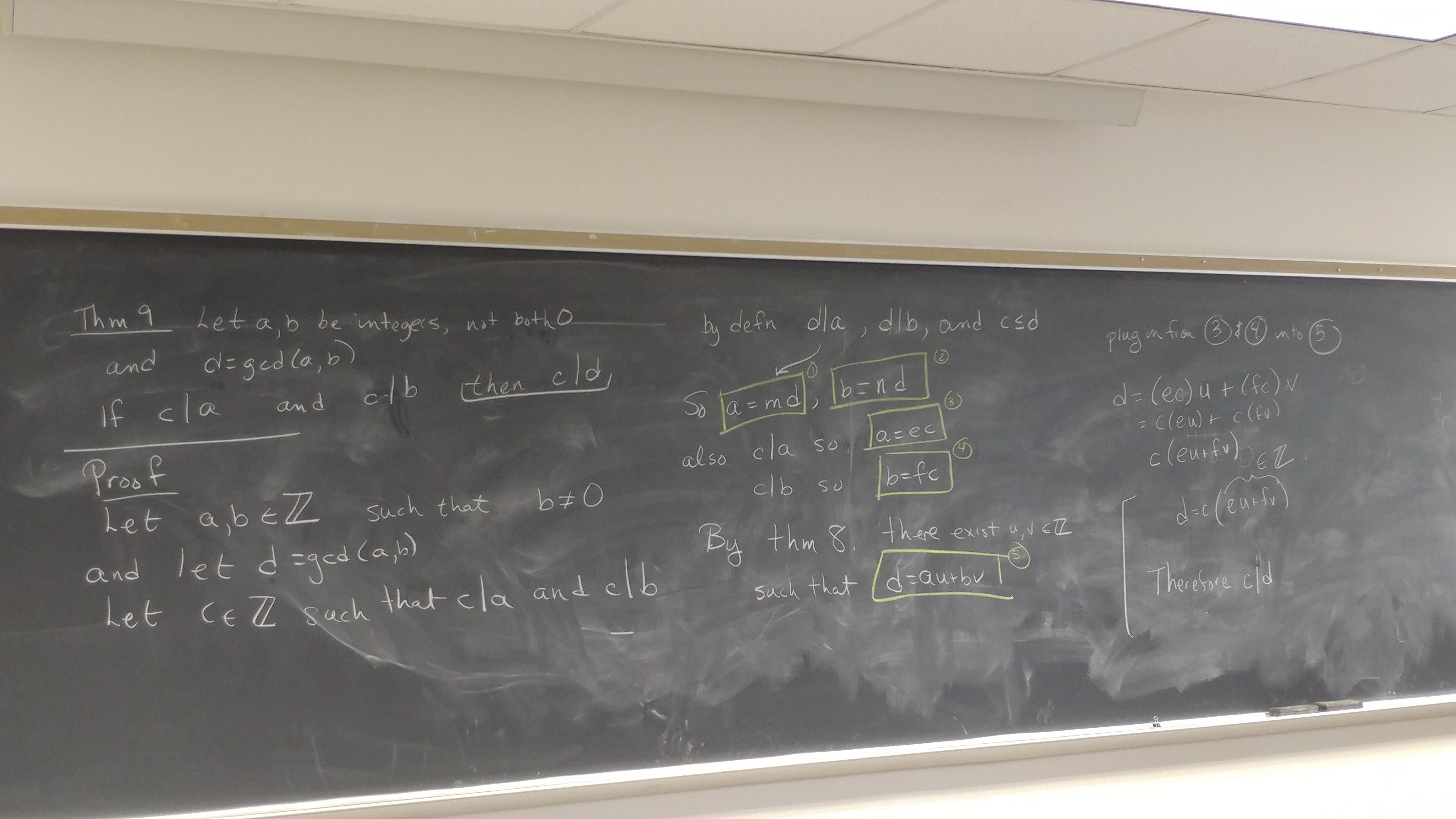 proof of theorem 9