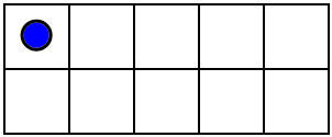 10 frame showing 1